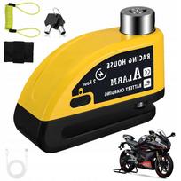 Dviračio stabdžių disko signalizacijos užraktas 110 dB 500 mAh
