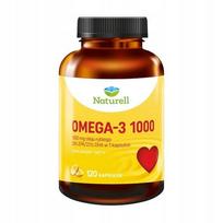 Omega-3 1000 kapsulės, 120 vnt., Naturell