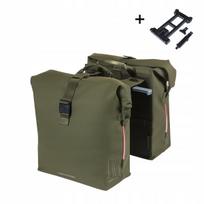 Dviračio galinė dviejų skyrių Basil SoHo Nordlight MIK 41L krepšys