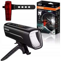 Dviračio žibintų rinkinys Osram BIKE RACE 100 LED, priekinis ir galinis