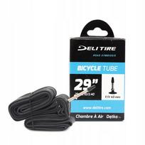 Dviračio kamera DELI TIRE 29x2.10/2.40 FV 43 mm dėžutėje