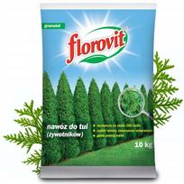 Granuliuotos trąšos tujų augalams Florovit 10 kg