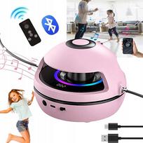 Elektrinis interaktyvus šokdynė su nuotolinio valdymo pultu ir Bluetooth vaikams