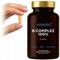 Maisto papildas Vitamin B Complex, 100 kaps.