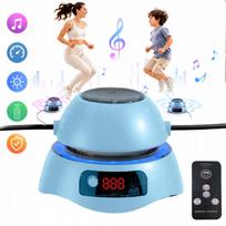 Vaikiška šokdynė su Bluetooth muzika ir LED skaitikliu