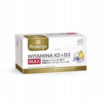 Maisto papildas Protego Vitamin K2 + D3 Max, 60 kapsulių