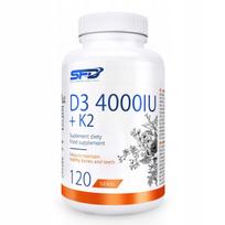 Maisto papildas SFD VITAMIN D3 4000 + K2 MK-7 120 tabletės