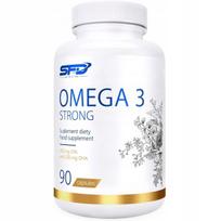Maisto papildas SFD OMEGA 3 STRONG, 90 kapsulių, 330 EPA, 220 DHA, vitaminas E
