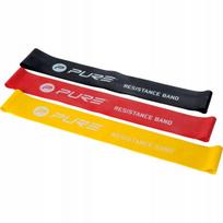 Guminės mini juostos, 3 vnt., PURE