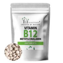 Vitaminas B12 Methylcobalamin 250 tabletės