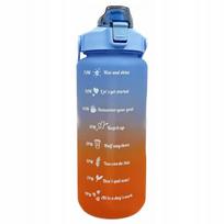 Vandens butelis Foxter 2572, 1500 ml, mėlynas-oranžinis