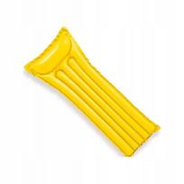 Pripučiamas čiužinys plaukimui Intex 183x69 cm geltonas