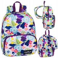 Miesto kuprinė CoolPack su gėlėmis, 16 l
