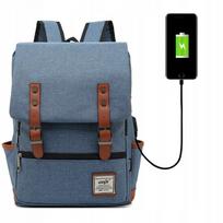 Mokyklinė kuprinė kompiuteriui Oxford 15 Jeans su USB