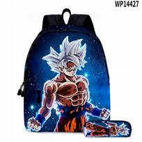 Mokyklinė kuprinė su penaline Dragon Ball 2.Son Goku įvairūs dizainai