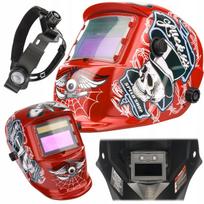 Suvirintojo skydelis su savaiminio tamsėjimo filtru RED TECHNIC