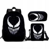 Mokyklinis Venom rinkinys: A4 kuprinė, penalas, maišelis