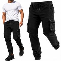 Vyriškos darbo kelnės JOGGER, elastinės, medvilninės