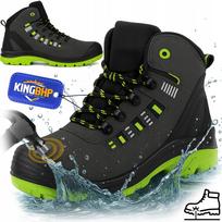 Darbo batai SAFETY SHOES HELIX S3, atsparūs vandeniui, su apsauginiu priekiu, nuo pradūrimo
