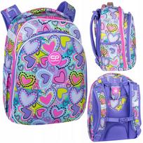 Kuprinė COOLPACK TURTLE, 25 l, dviem skyreliais, Pastel Heart