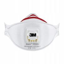Respiratorius 3M 9332+ AURA FFP3 pusinė kaukė