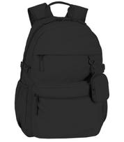 Mokyklinė kuprinė Coolpack Fin Youth juoda, 18" nešiojamojo kompiuterio skyrius
