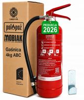 Miltelių gesintuvas 4kg GP4x ABC su kabliu, sertifikatai