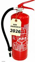 Miltelinis gesintuvas GP-6X ABC 6 kg su rankena Mobiak Steel, pagaminta 2026 m.