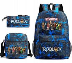 Mokyklinė kuprinė Roblox, 3 dalių rinkinys su penaline