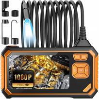 Endoskopinė inspekcinė kamera 5m Full HD LCD USB 8 LED IP67 vamzdžiams