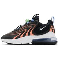 Nike Air Max 270 React ENG Juodi Oranžiniai Moteriški Sportbačiai Balti Garstyčių Žali CW8605-001 35.5