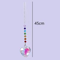 Pakabos dalys, Crystal Prism Sun Catcher | Automobilių ir namų dekoras | Rainbow Maker biuro ir sodo sienoms, stilius2