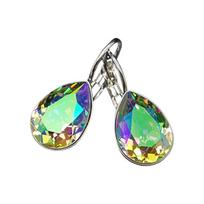 Auskarai "Kristalų Lašas (Paradise Shine)" su Swarovski kristalais