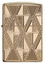 Žiebtuvėlis Zippo 29671 Armor® Luxury Diamond Design High Polish Gold Plated