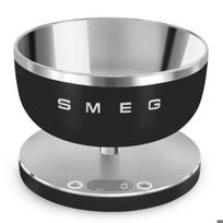 Virtuvinės svarstyklės Virtuvinis sv weighing - Smeg - Juodas - Graduacija 1g - Talpa 5kg - Tara funkcija