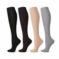 Kompresinės varinės kojinės, lygus audinys, 10-20 mmHg, 4 poros