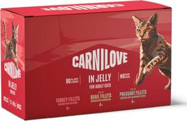 Carnilove Cat Pouch Jelly Box - wet cat food - 12x85g