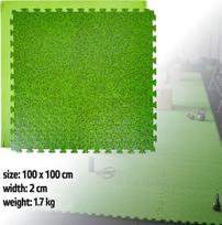 Tatami kilimėlis INSPORTLINE Zemalpro 100x100x2cm Žolės raštas