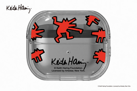 Dėklas SAMSUNG Buds3 Keith Haring Slickback Skaidrus