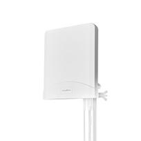 Vidaus ir lauko antena 5G/4G/3G 698-5000MHz 6dB 2.5m, balta