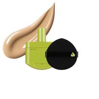 UNLEASHIA - „Satin Wear Healthy-Green Cushion Re-Feel 22N Sienna SPF30 PA++“, 15 g - „Cushion“ makiažo pagrindo papildymas