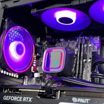 Kompiuteris INTOP AQUA Ryzen 7 9700X 64GB DDR5 1TB SSD M.2 NVME+2TB RTX5070 12GB WIN11