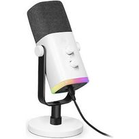 Fifine Microphone Fifine AM8W AMPLIGAME USB/XLR RGB mikrofon dynamiczny studyjny biały AM8W