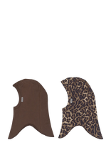 Mikk-line - 2 Pack Cotton Fullface - Double - Balaklava - Marga / raštuota