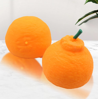 Squishy mandarinas xl antistresinis žaislas 15x14 cm
