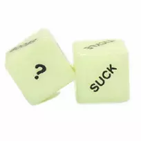 Loving Joy Glow-in-the-Dark Intimate Dice Game - Multi-Action Set