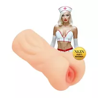 XKIN by Shots Career Girls Tiffany Throatcheck TPE Intimate Device Flesh 130g Small