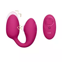 VIVE by Shots Aika Pulse Wave Dual Motor Wireless Egg Pink Remote Control