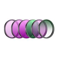 Sunnylife Filter set for DJI Action 6 (CPL/ND8/16/32/64/Black Mist 1/4)