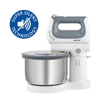 Zelmer ZHM2659 Super Silent Hand Mixer With Bowl, White/Steel